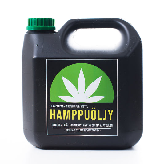 Hamppuöljy kotieläimille