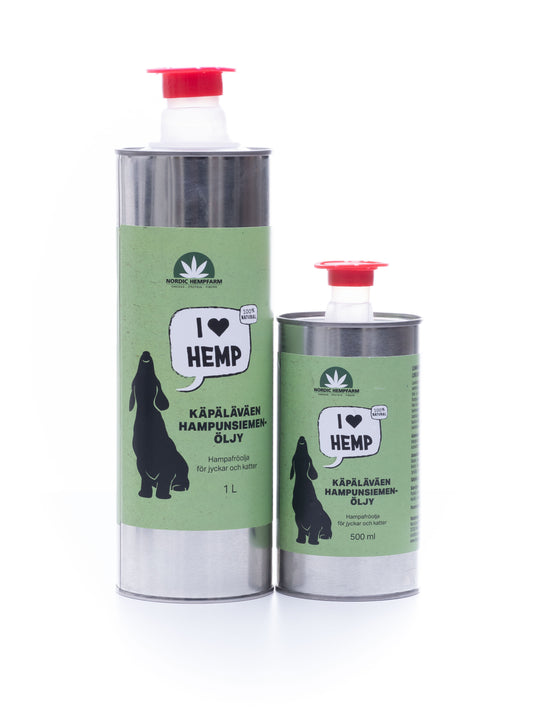 Käpäläväen hamppuöljy