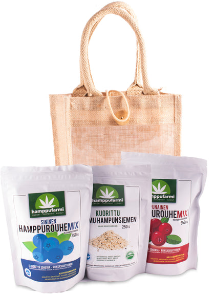 HamppuFarmi Marjaisa-paketet